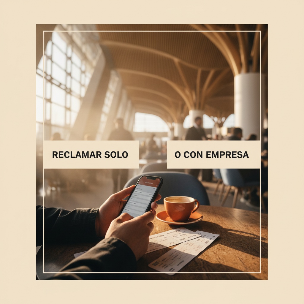 Reclamar EU 261 solo vs con empresa: comparativa honesta de costes, plazos y éxito — fig2